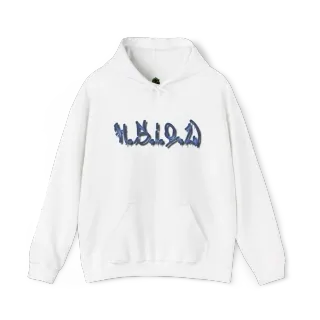 Hoodie 065 Front White